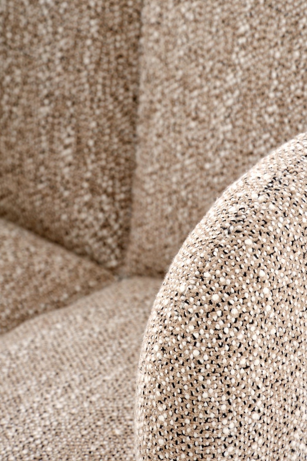 Tapicerowany fotel obrotowy 360° BERRY