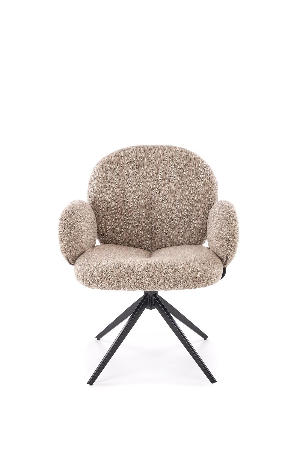 Tapicerowany fotel obrotowy 360° BERRY