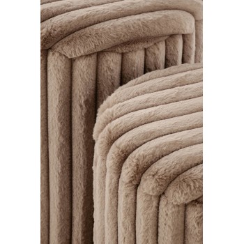 Zestaw puf tapicerowanych AUREA