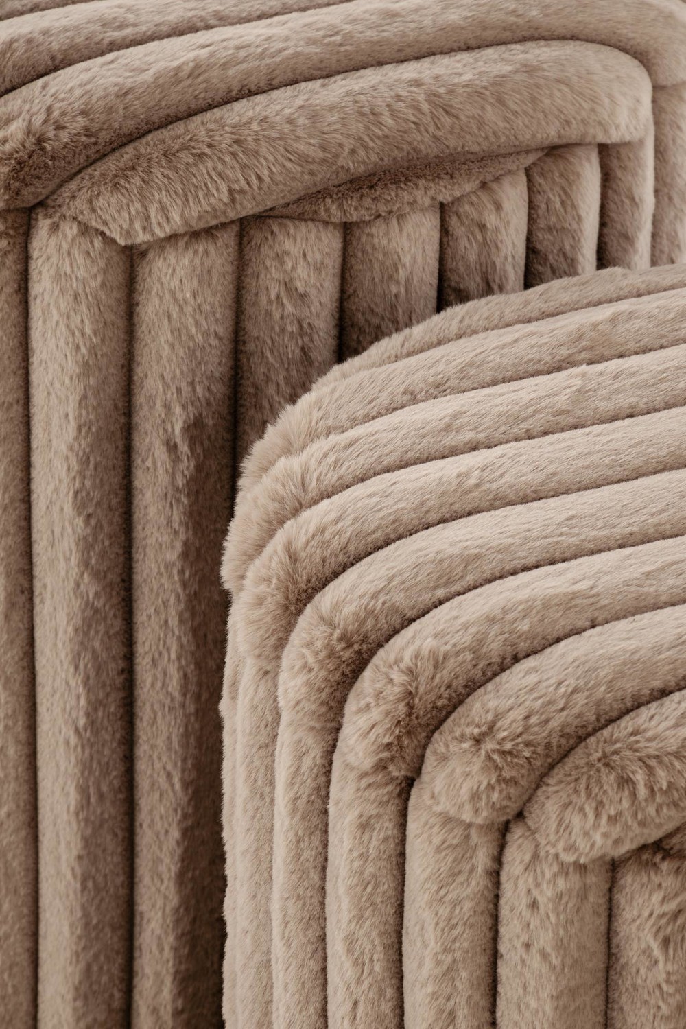 Zestaw puf tapicerowanych AUREA