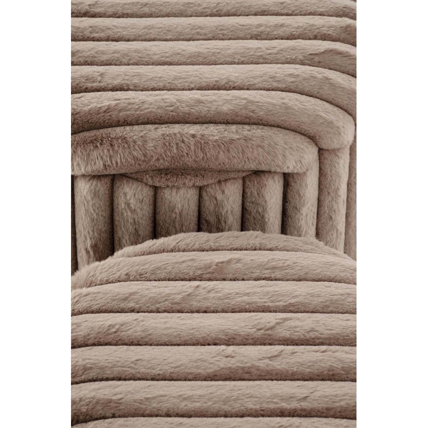 Zestaw puf tapicerowanych AUREA