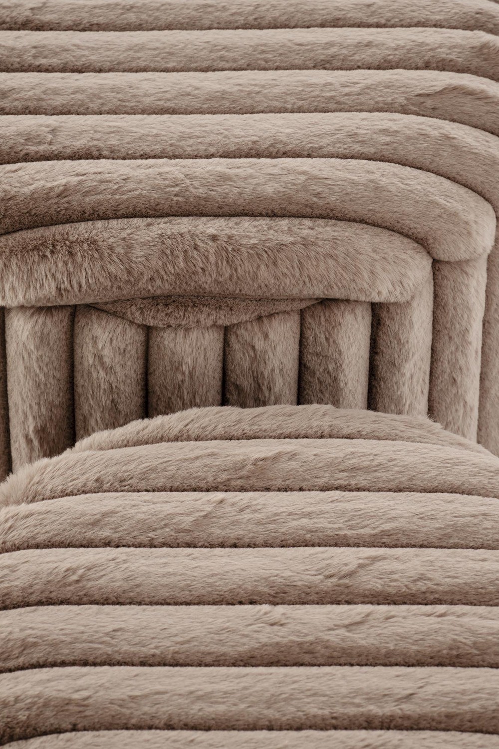 Zestaw puf tapicerowanych AUREA