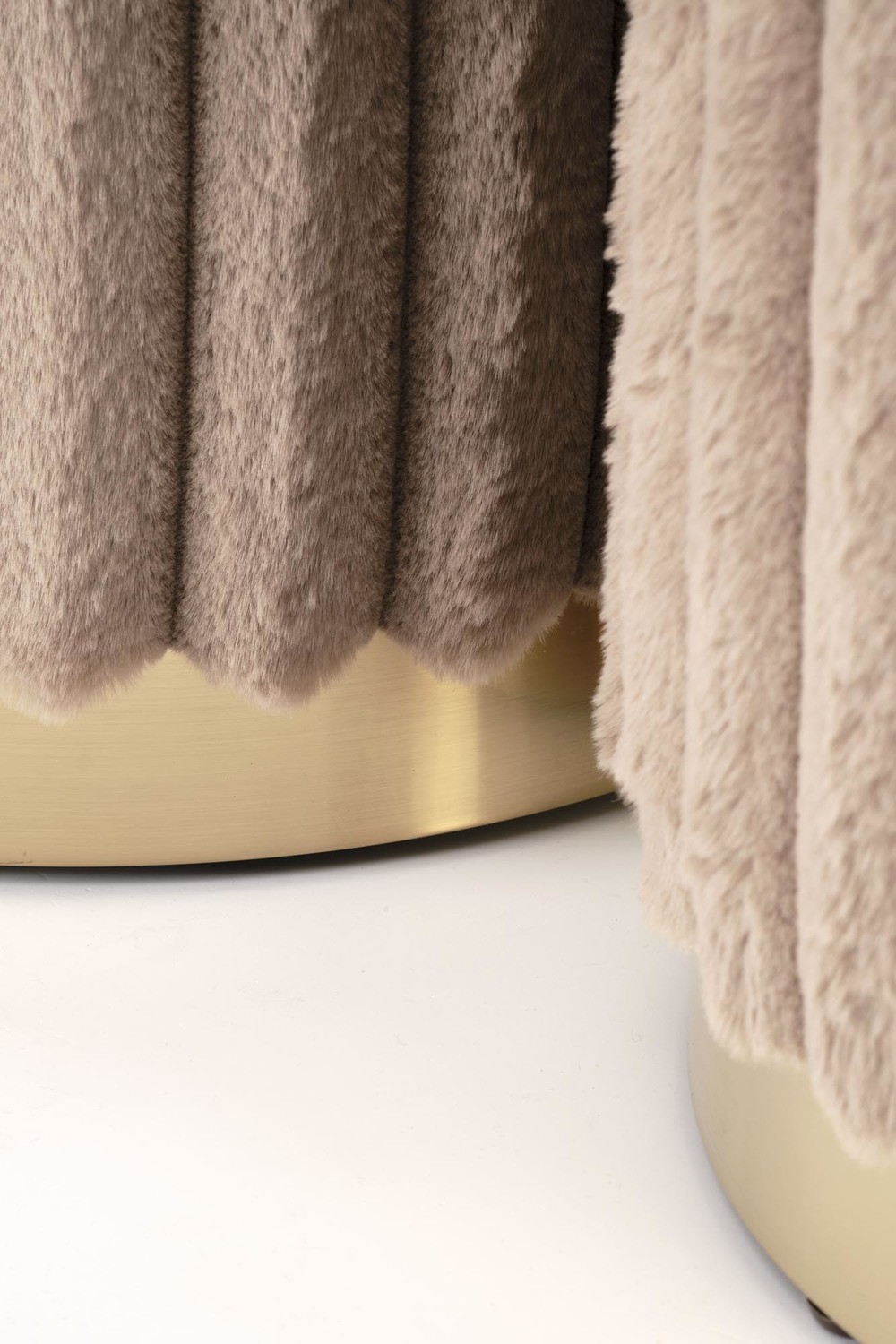 Zestaw puf tapicerowanych AUREA