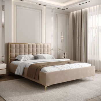 Łóżko tapicerowane ISADORA...