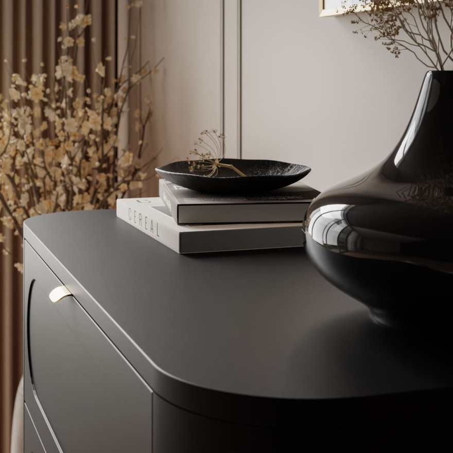 Komoda do sypialni 4S SHADOW z szufladami