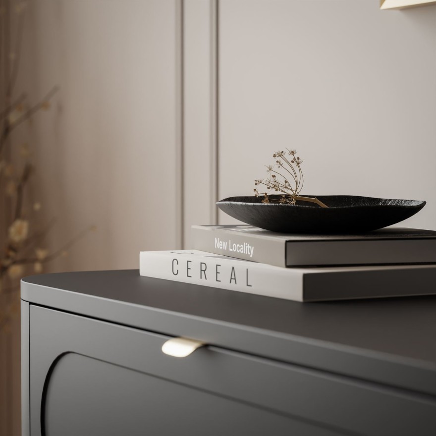 Komoda do sypialni 4S SHADOW z szufladami