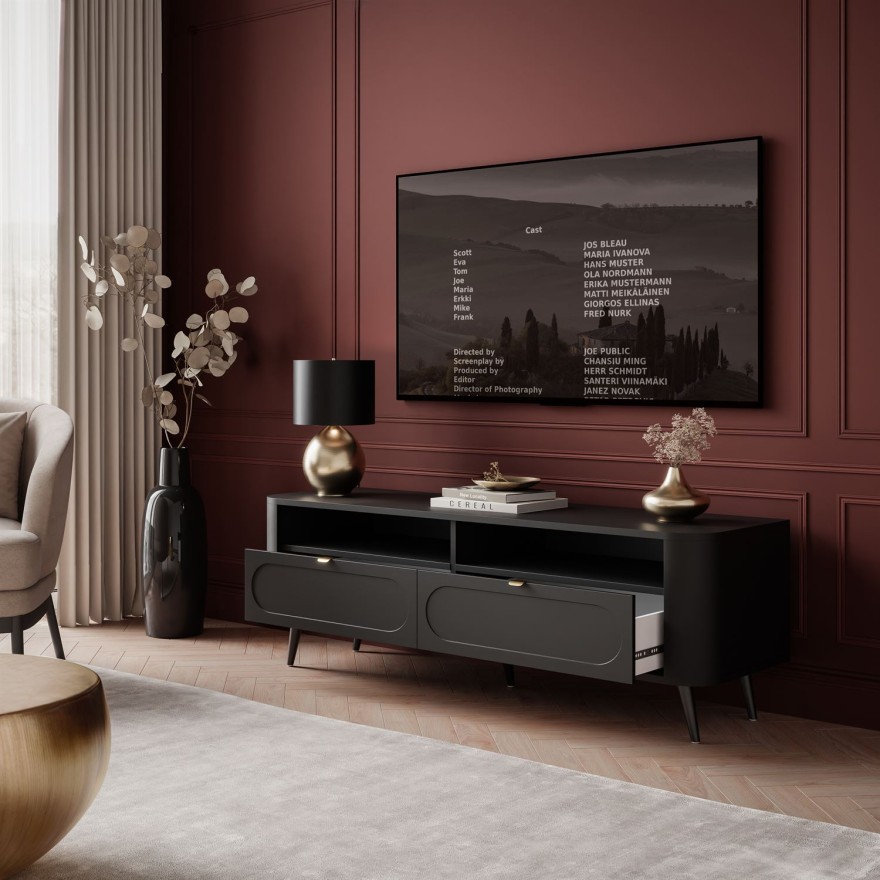 Szafka RTV SHADOW II 2S z szufladami