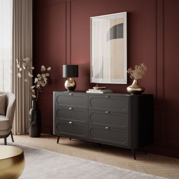 Komoda SHADOW II 6S z szufladami