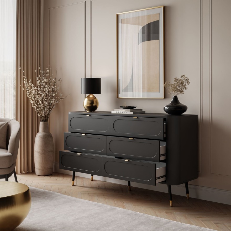 Komoda pokojowa 6S SHADOW z szufladami