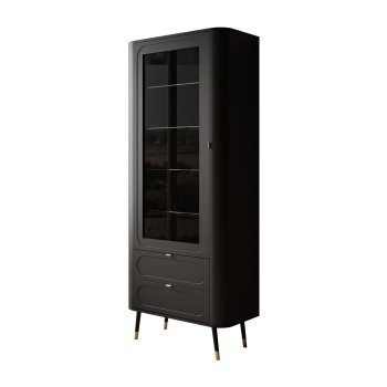 Przeszklona witryna SHADOW z półkami