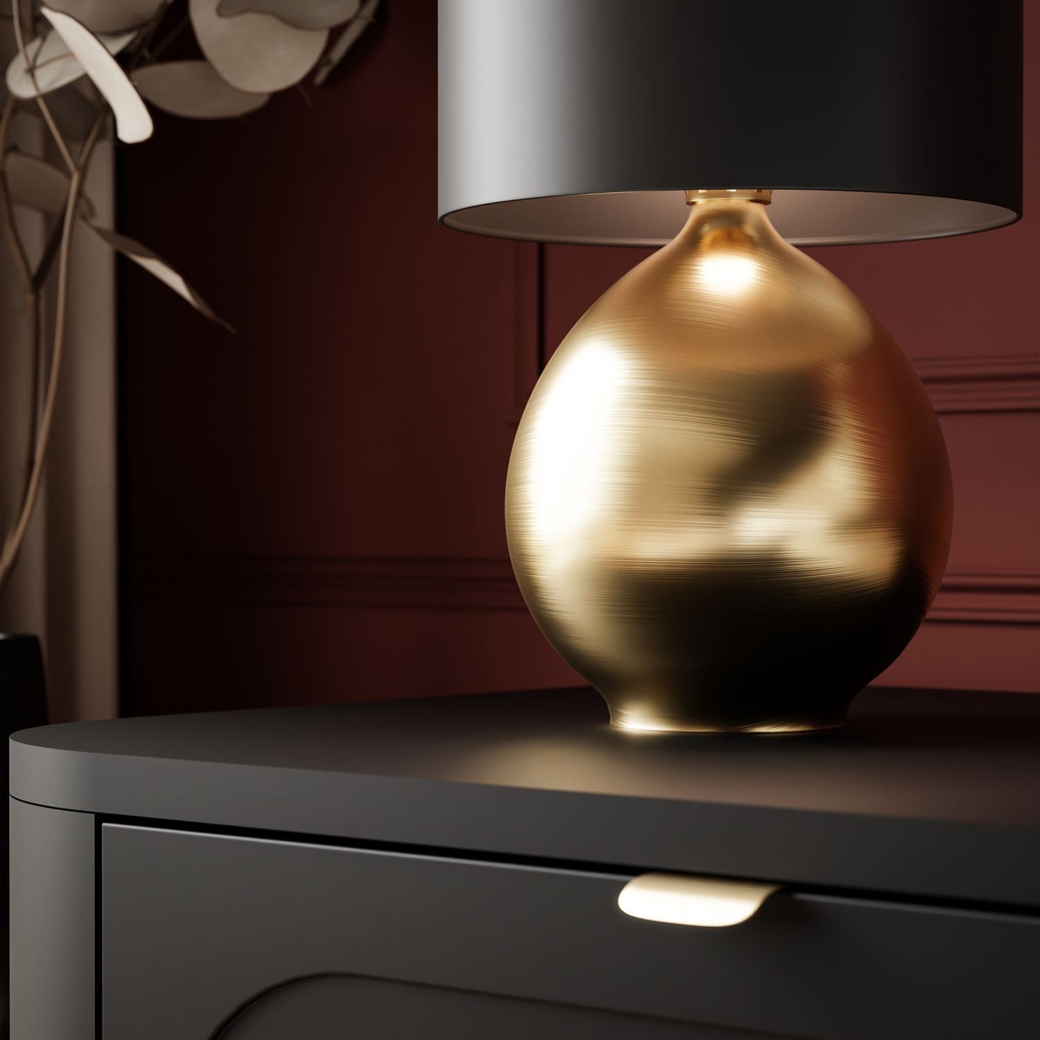 Szafka nocna SHADOW II 2S z szufladami