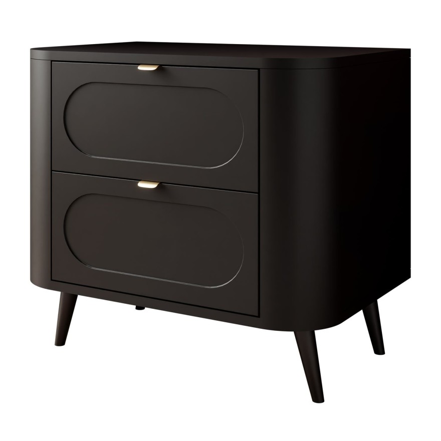 Szafka nocna SHADOW II 2S z szufladami