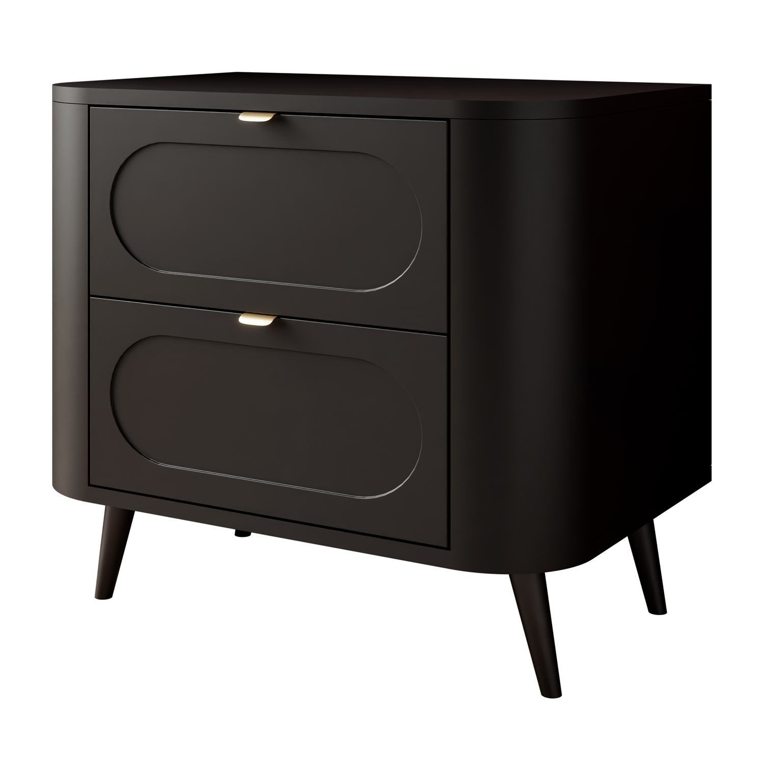 Szafka nocna SHADOW II 2S z szufladami