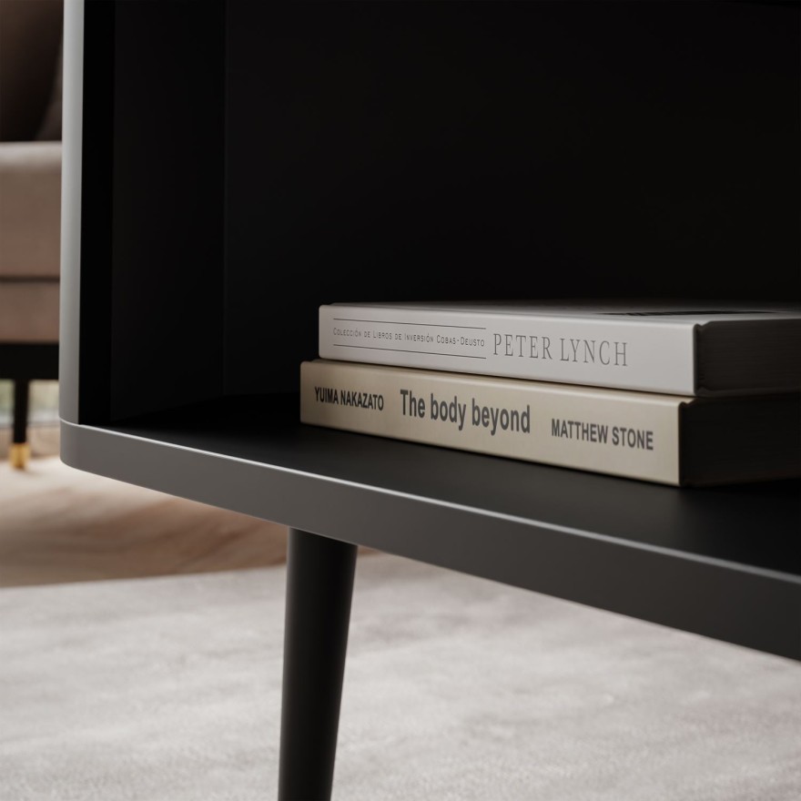 Stolik kawowy SHADOW z półką pod blatem