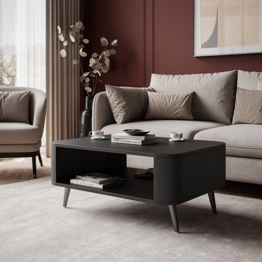 Stolik kawowy SHADOW II z półką pod blatem