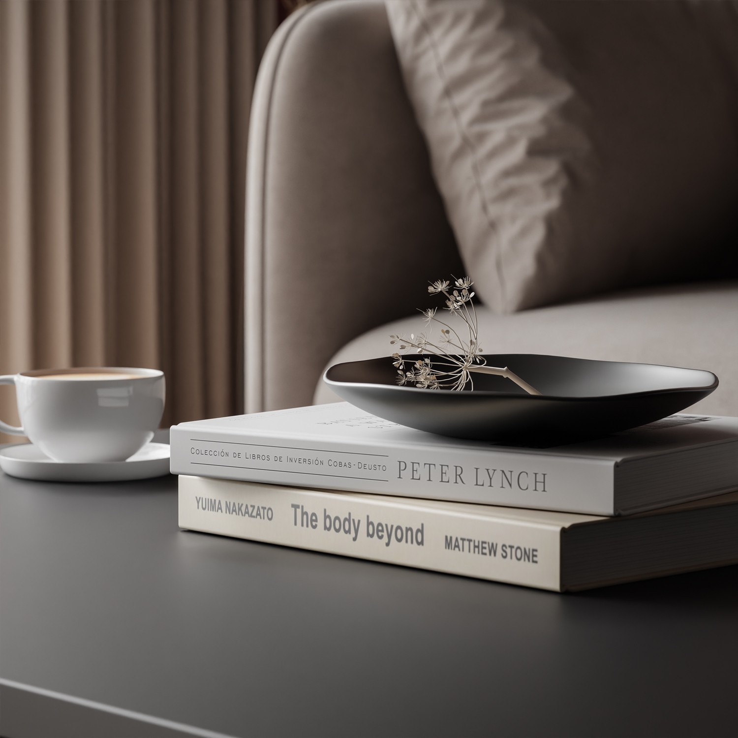 Stolik kawowy SHADOW II z półką pod blatem