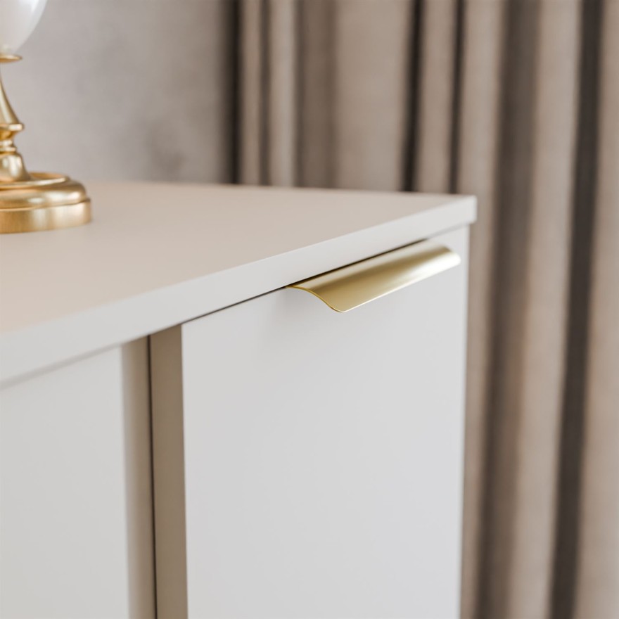 Komoda LINA KASZMIR 1D4S na wysokich nóżkach