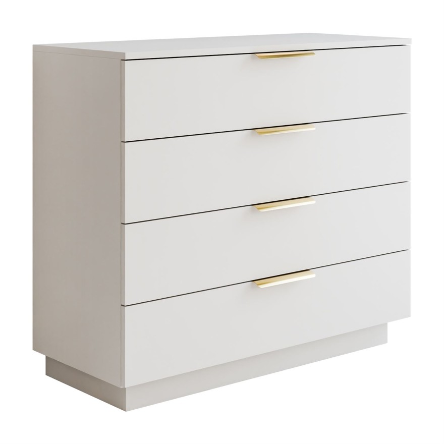 Komoda LINA KASZMIR 95 z oświetleniem LED na cokole