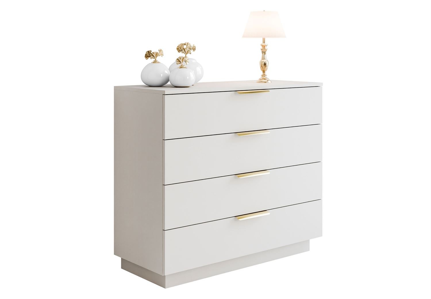 Komoda LINA KASZMIR 95 z oświetleniem LED na cokole