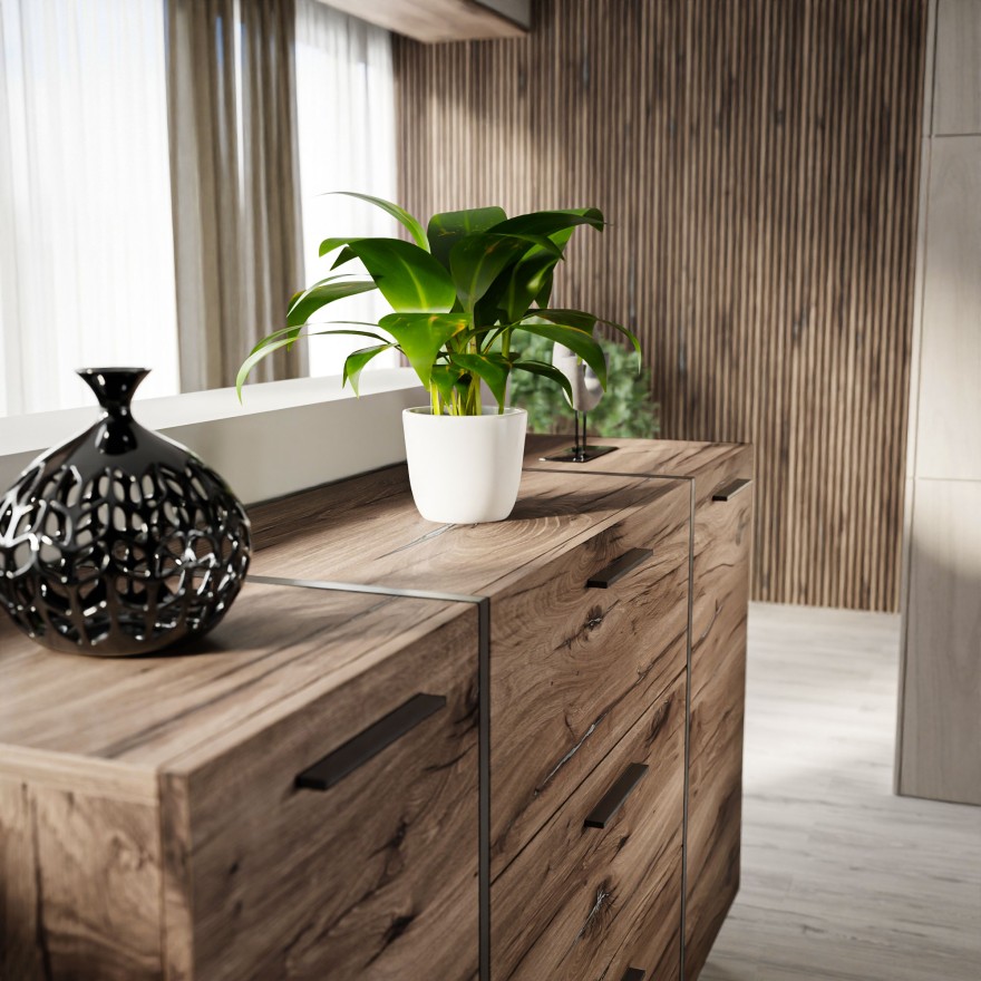 Zestaw mebli ONYX LOFT na nóżkach