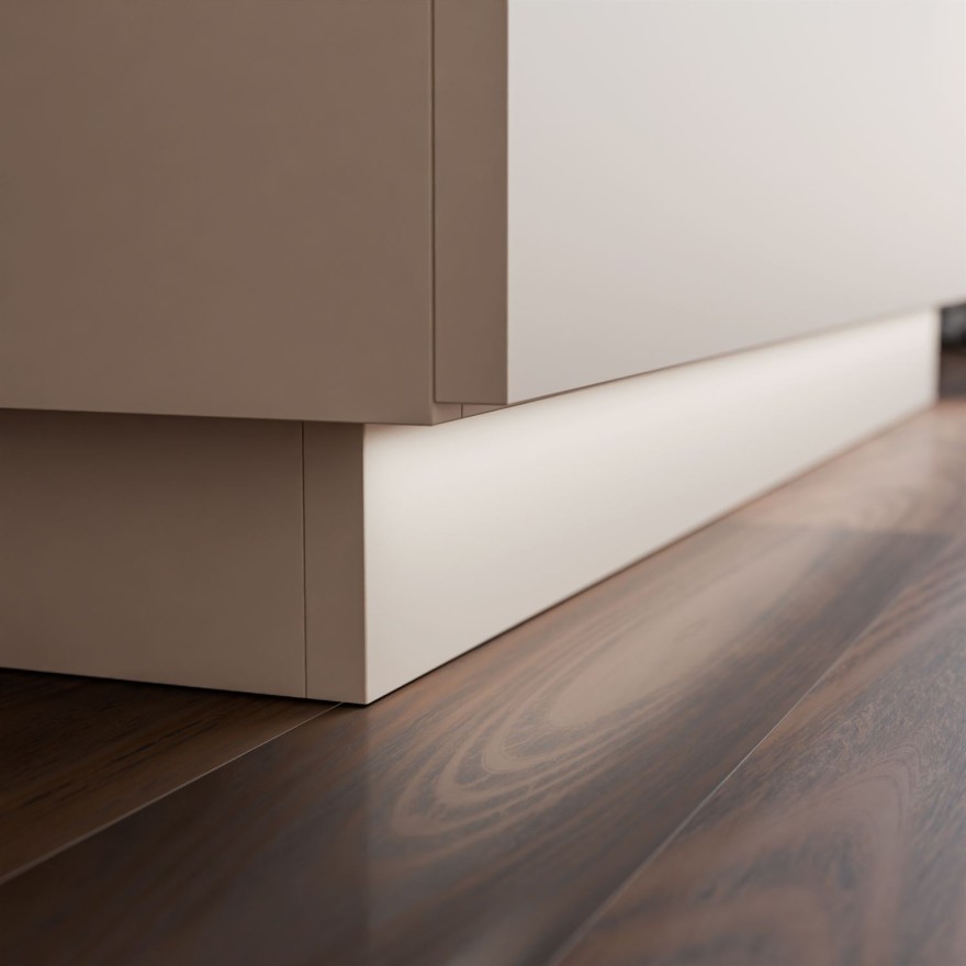 Komoda LINA KASZMIR 95 z oświetleniem LED na cokole