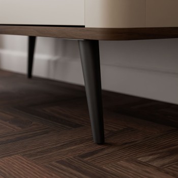 Komoda do salonu AUTUMN 3S na wysokich nóżkach