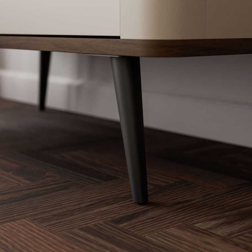 Komoda do salonu AUTUMN 3S na wysokich nóżkach