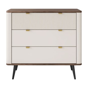 Komoda do salonu AUTUMN 3S na wysokich nóżkach