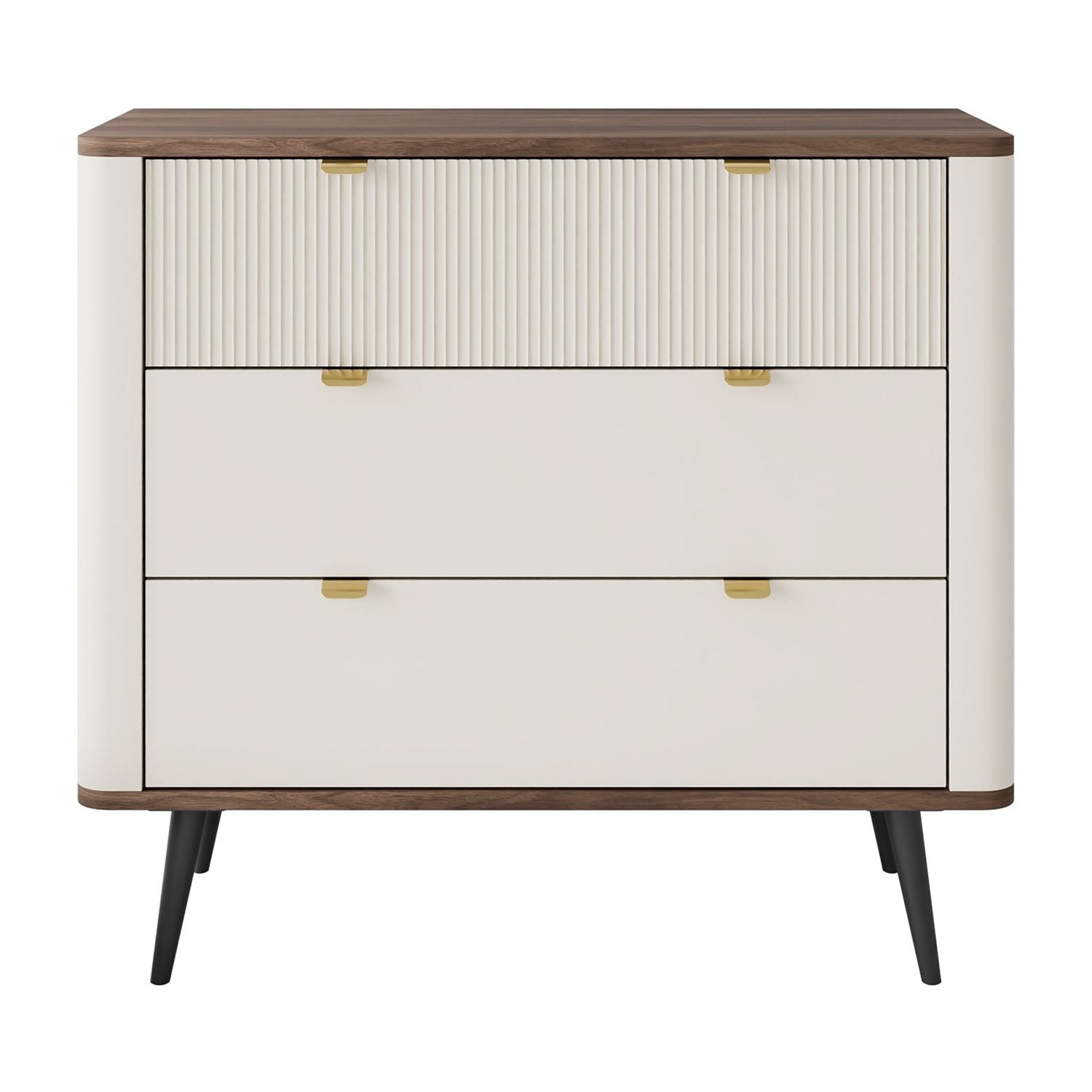 Komoda do salonu AUTUMN 3S na wysokich nóżkach