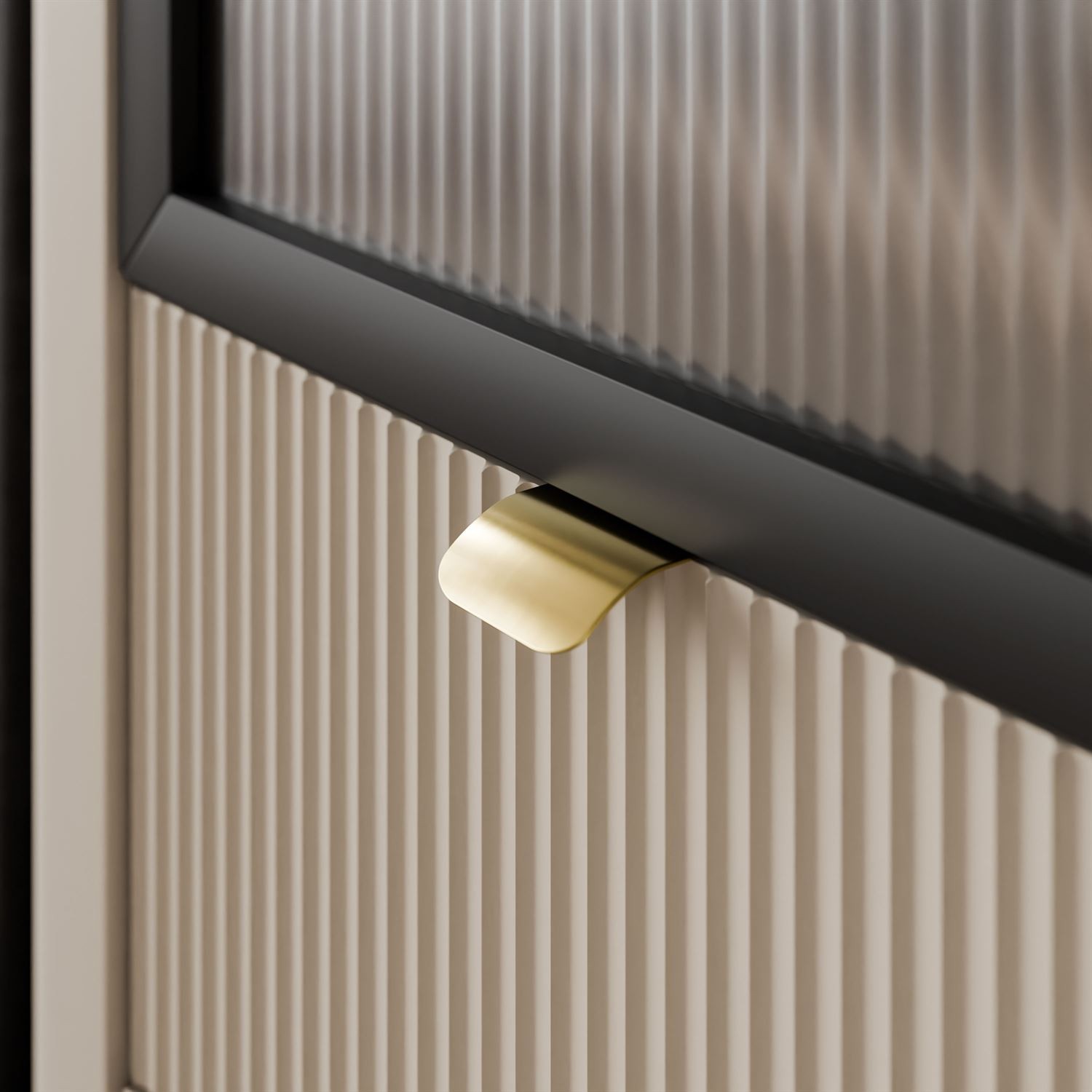 Szeroka witryna AUTUMN 2D2W1S z szufladą