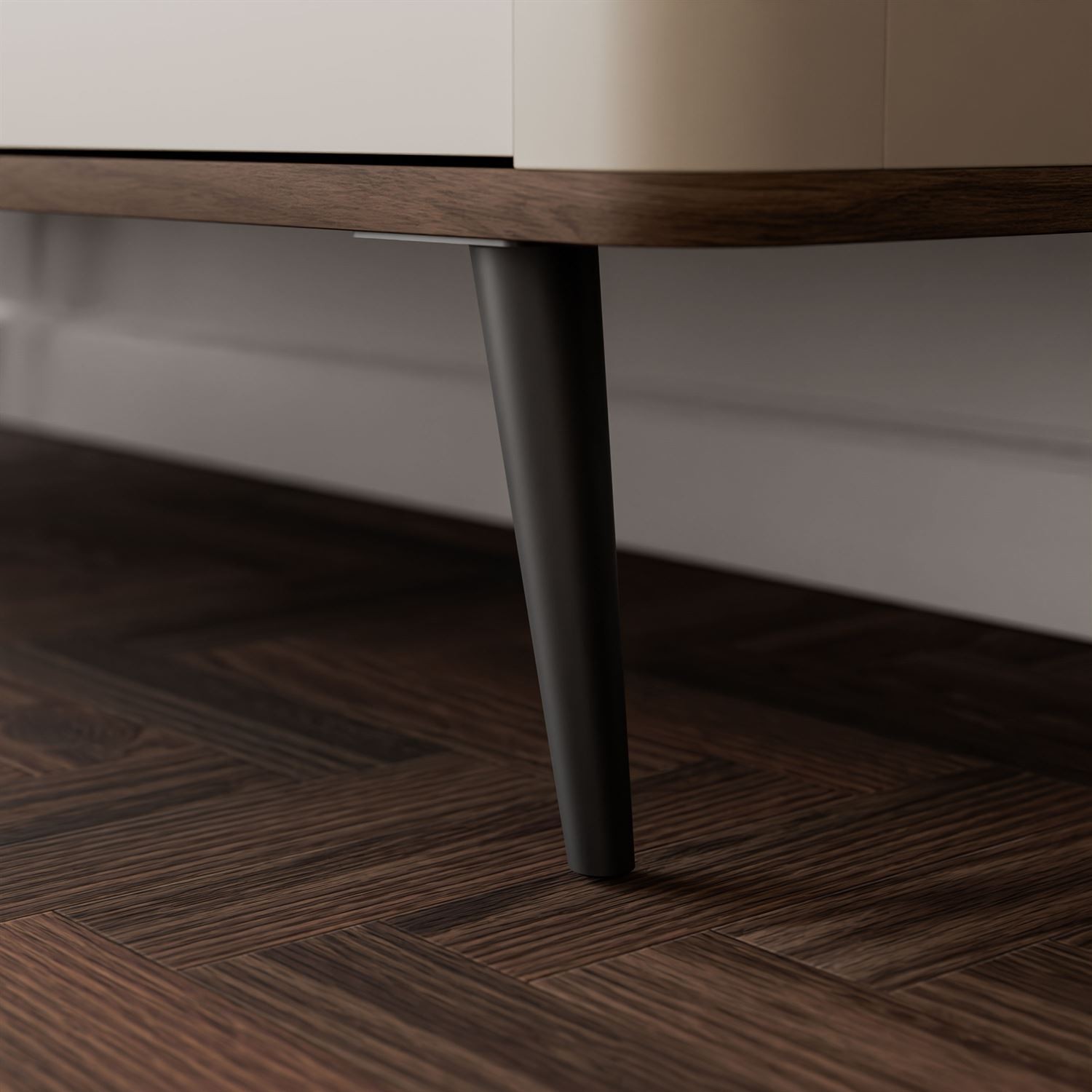 Komoda AUTUMN 3D3S na wysokich nóżkach