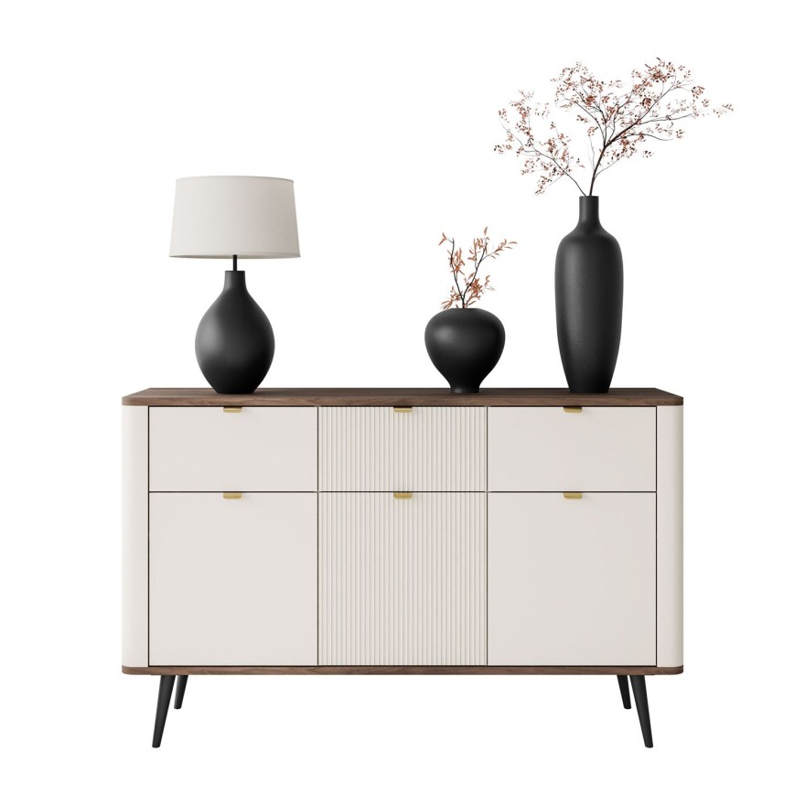 Komoda AUTUMN 3D3S na wysokich nóżkach