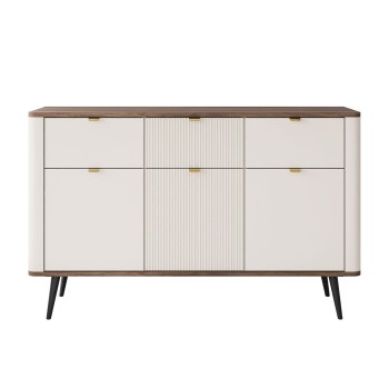 Komoda AUTUMN 3D3S na wysokich nóżkach