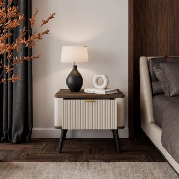 Stolik nocny AUTUMN na wysokich nóżkach