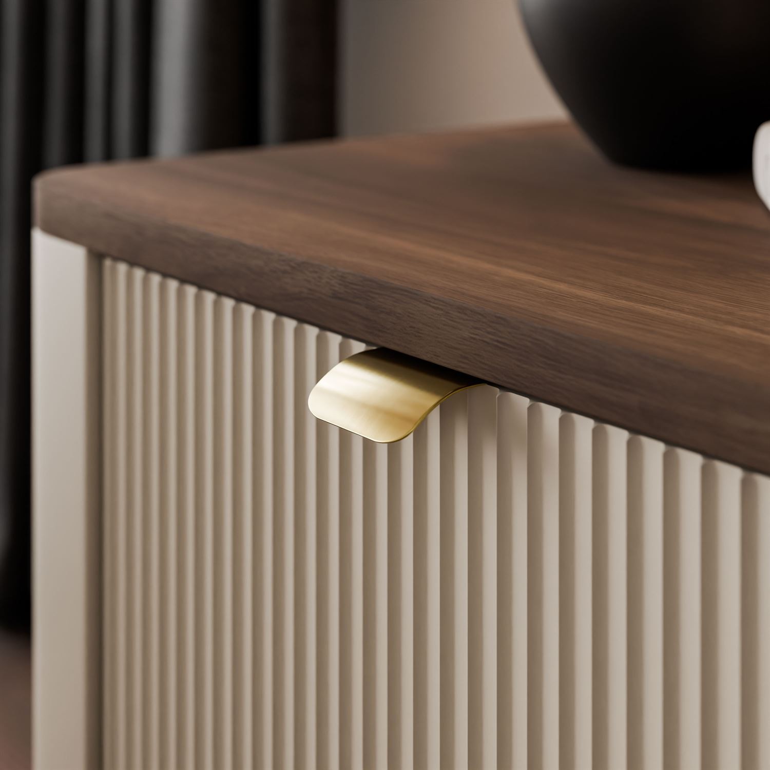 Stolik nocny AUTUMN na wysokich nóżkach