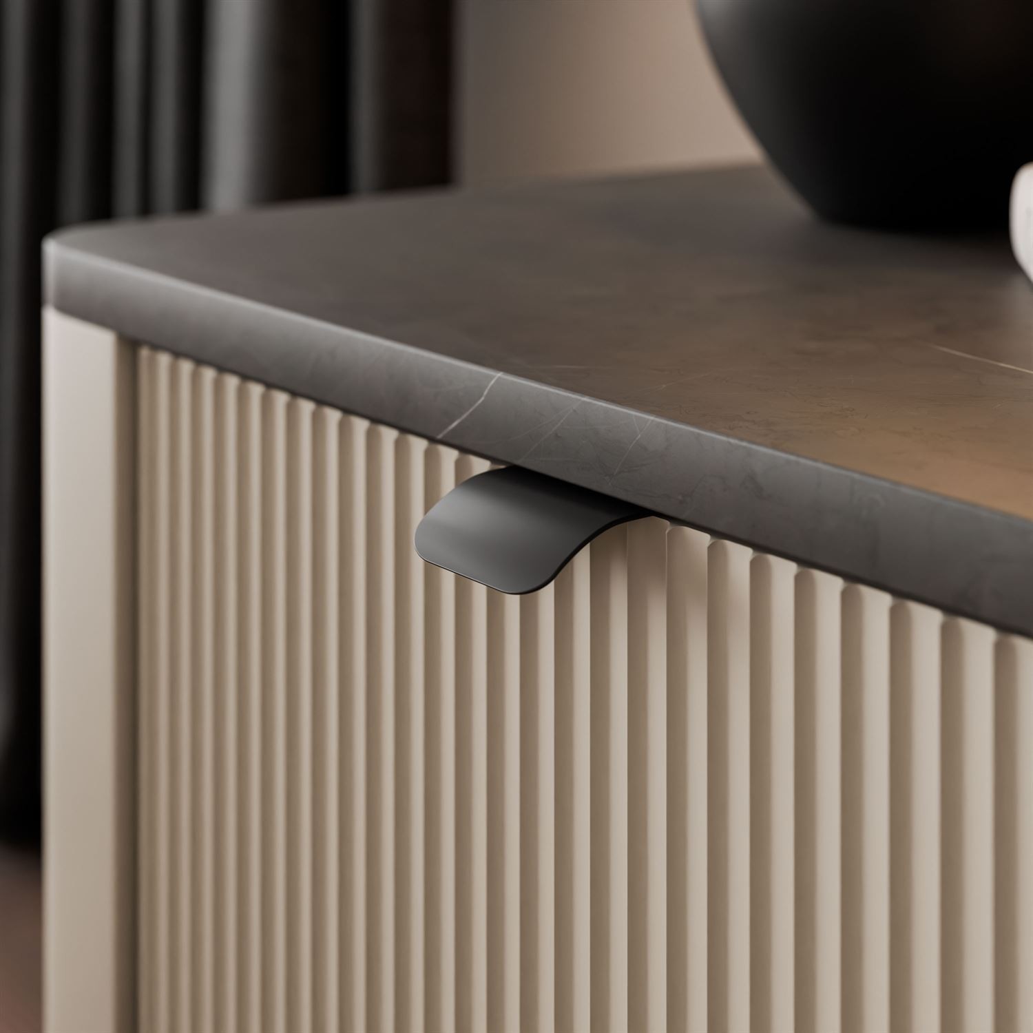 Stolik nocny AUTUMN na wysokich nóżkach