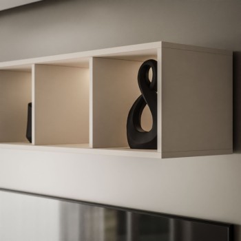 Wisząca meblościanka CARMEN III z otwartą półką