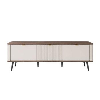 Szafka RTV AUTUMN 3D na wysokich nóżkach