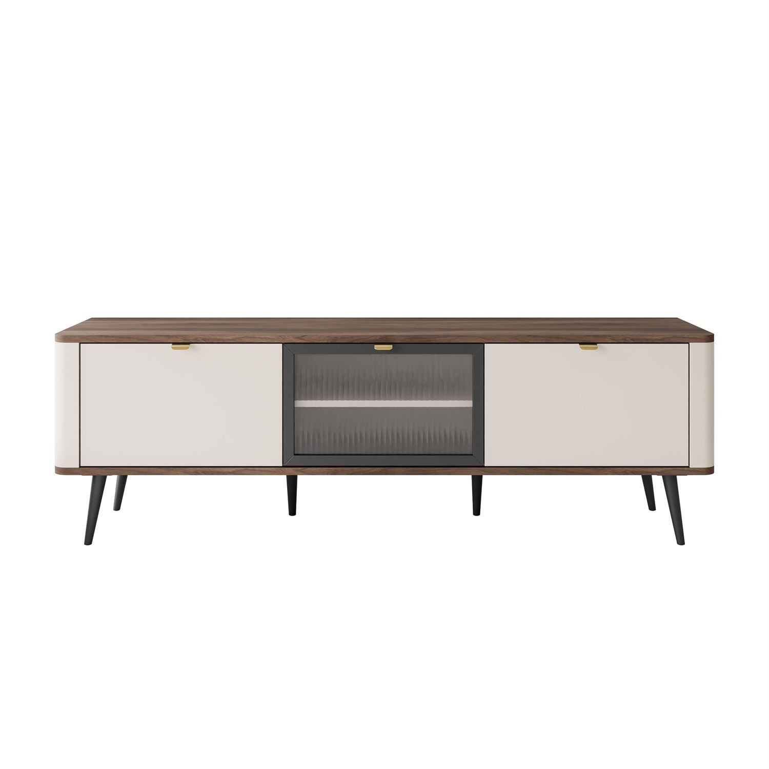 Szafka RTV AUTUMN 2D1W na wysokich nóżkach