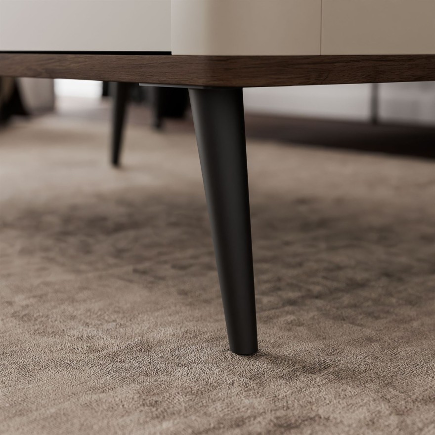 Stolik kawowy AUTUMN z zamykaną półką pod blatem