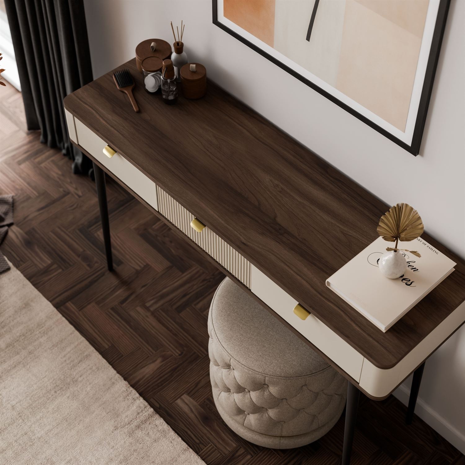 Konsola AUTUMN z szufladami