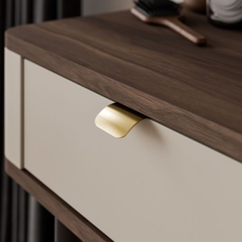 Toaletka AUTUMN z okrągłym lustrem