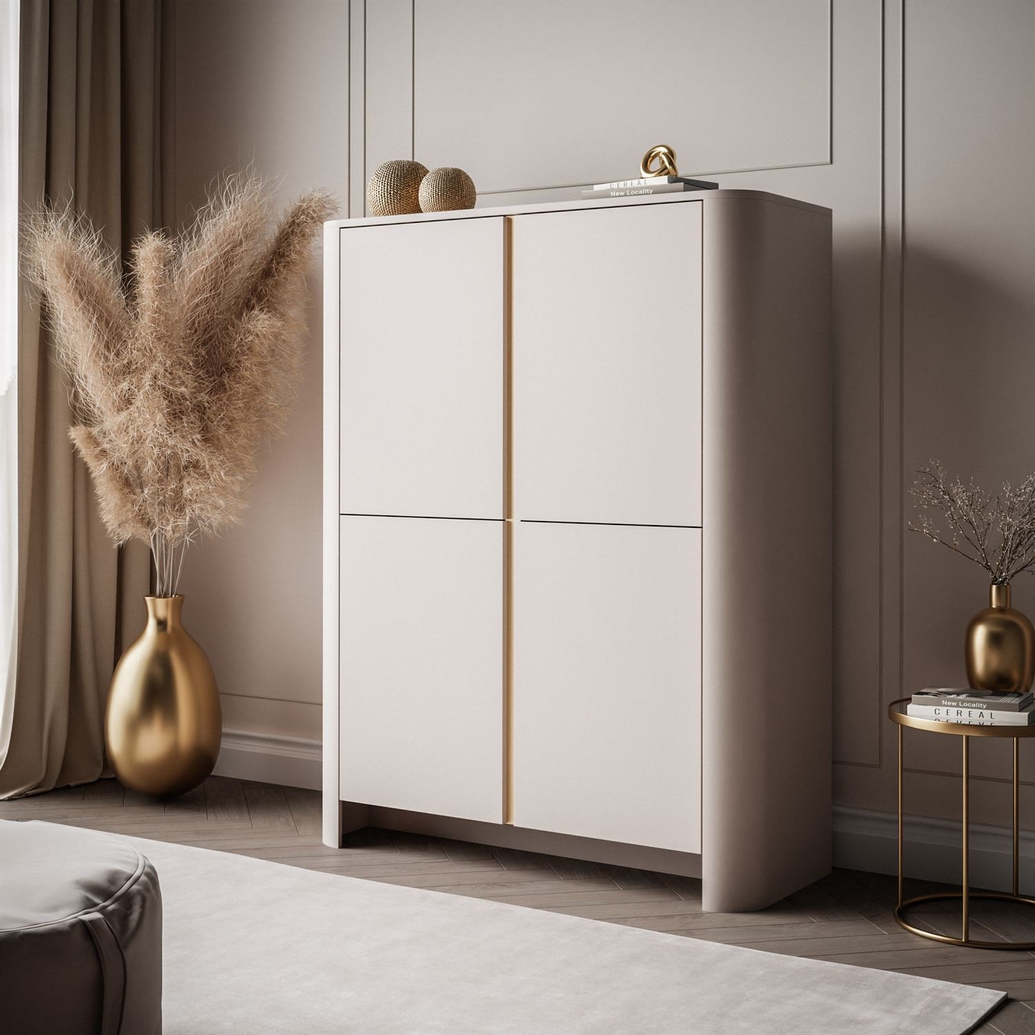 Czterodrzwiowa komoda DESTINY KASZMIR K-103