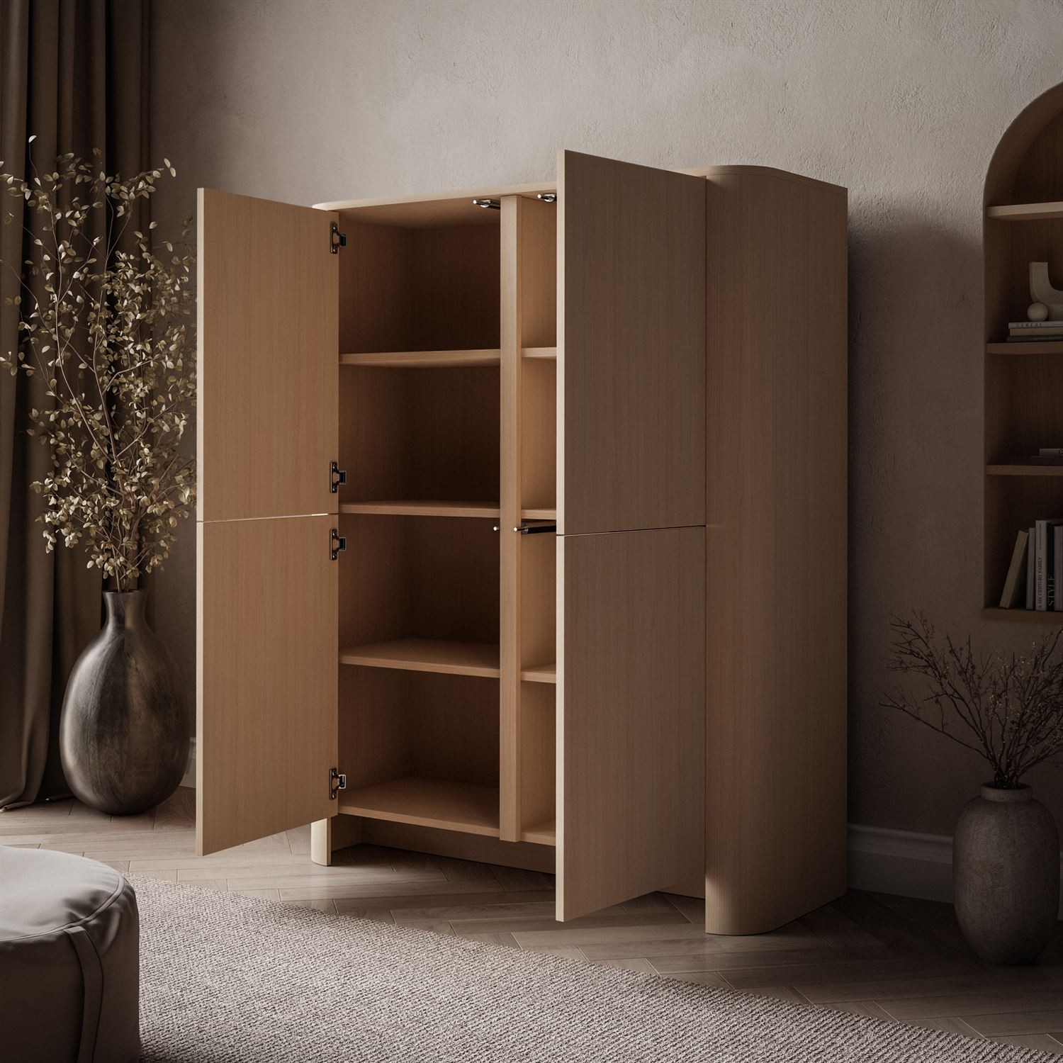 Czterodrzwiowa komoda DESTINY II K-103