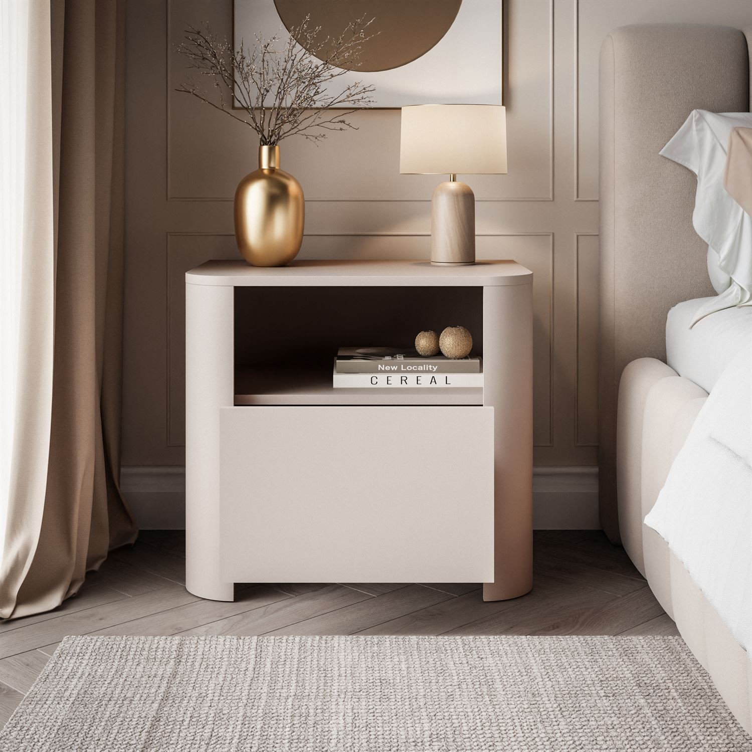 Szafka nocna DESTINY KASZMIR S-58