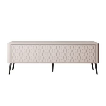 Szafka RTV MILANO 3D z wytłaczanymi frontami