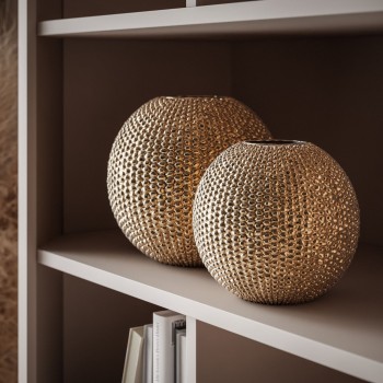 Dwudrzwiowy regał DESTINY KASZMIR z otwartymi półkami