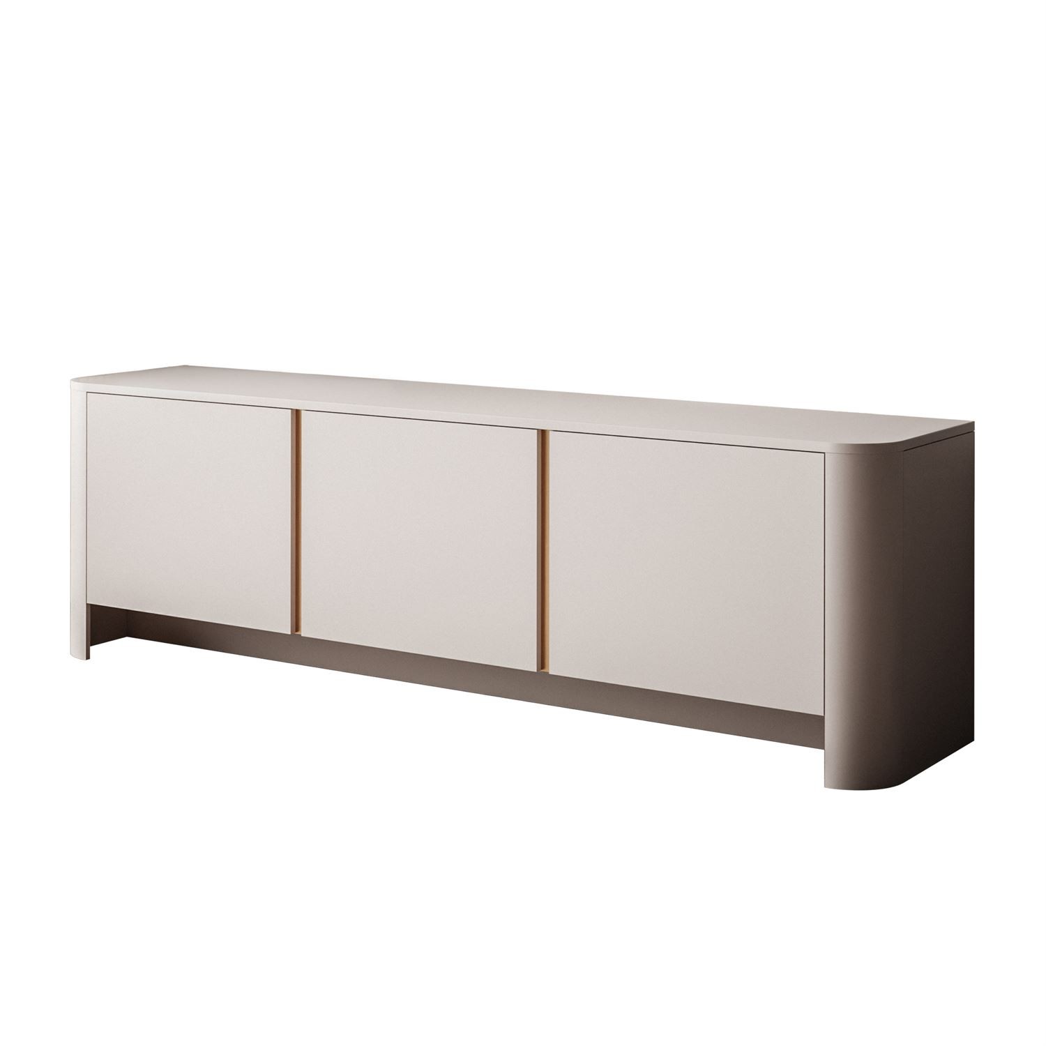 Trzydrzwiowa szafka RTV DESTINY KASZMIR