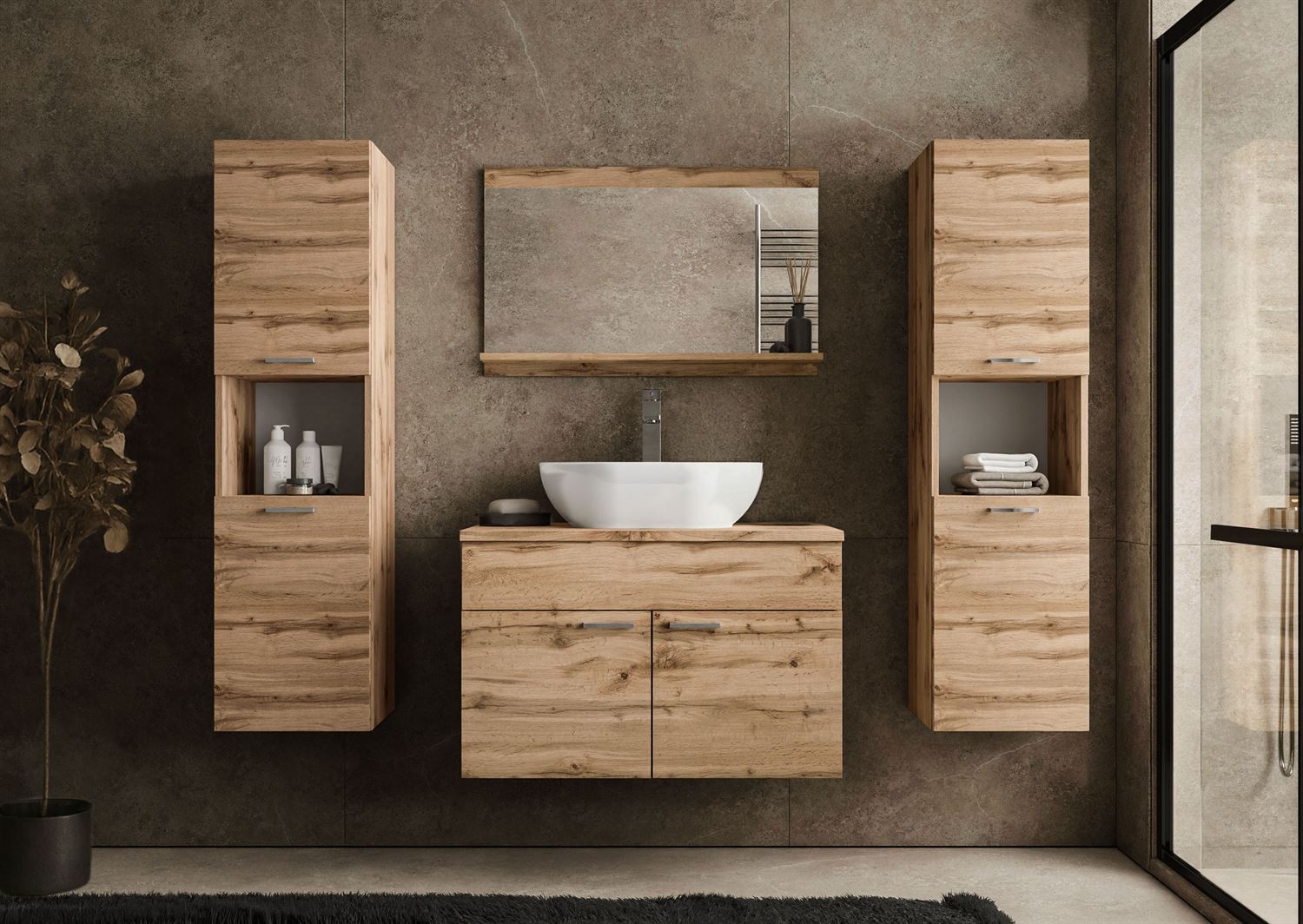 Szafka łazienkowa LUMIRE IV LOFT