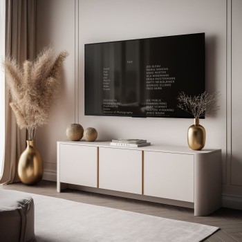 Trzydrzwiowa szafka RTV...